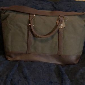 Large weekender tote bag